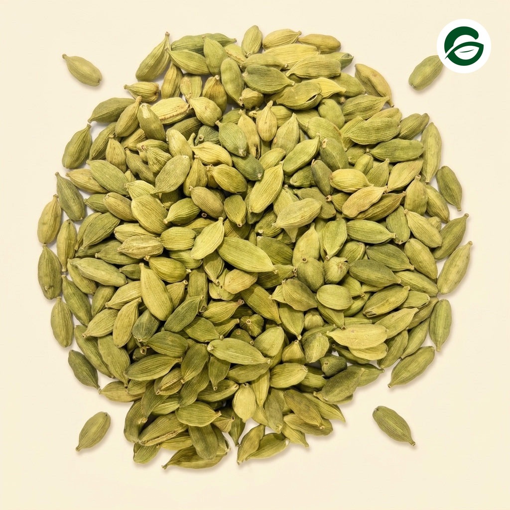 Green Cardamom Bold Pods (Choti Elaichi) thumbnail 2