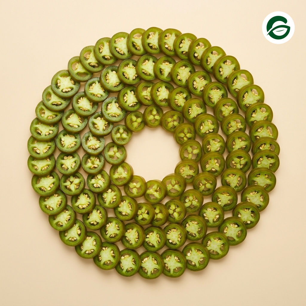 Pickled Green Jalapenos (Sliced & Whole in Brine) thumbnail 2