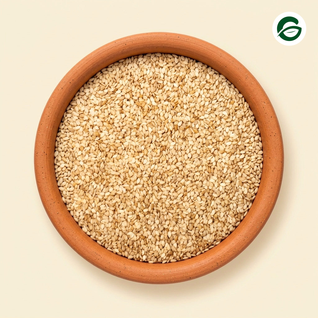 Sesame Seeds (Natural & Hulled 99.95% Purity)