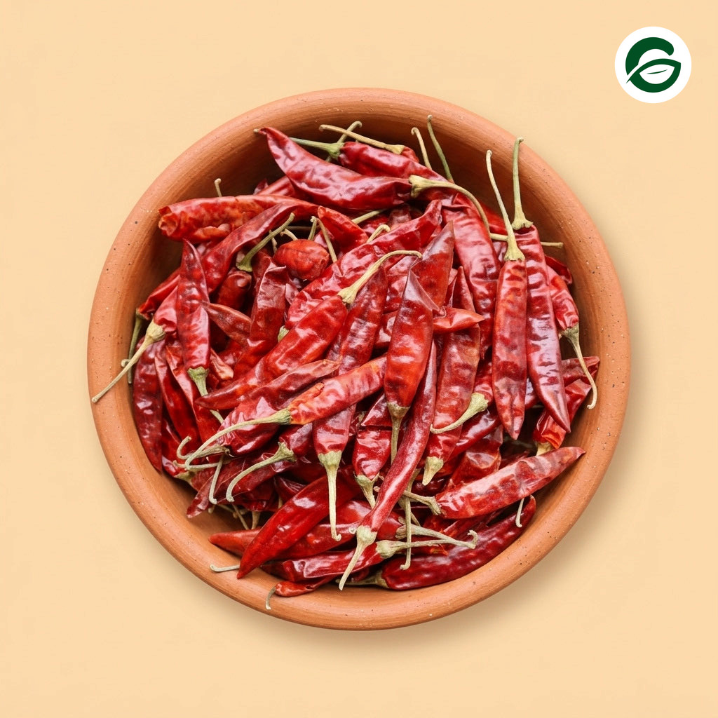 Whole Dry Chilli exported from India by Gir Company